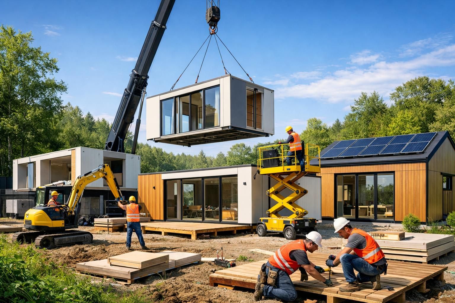 Maisons Modulaires : Rapidité Et Durabilité Au Rendez-vous