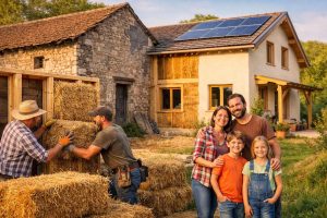 découvrez comment rénover une vieille ferme en maison écologique en relevant le défi du respect de l'environnement et du patrimoine rural.