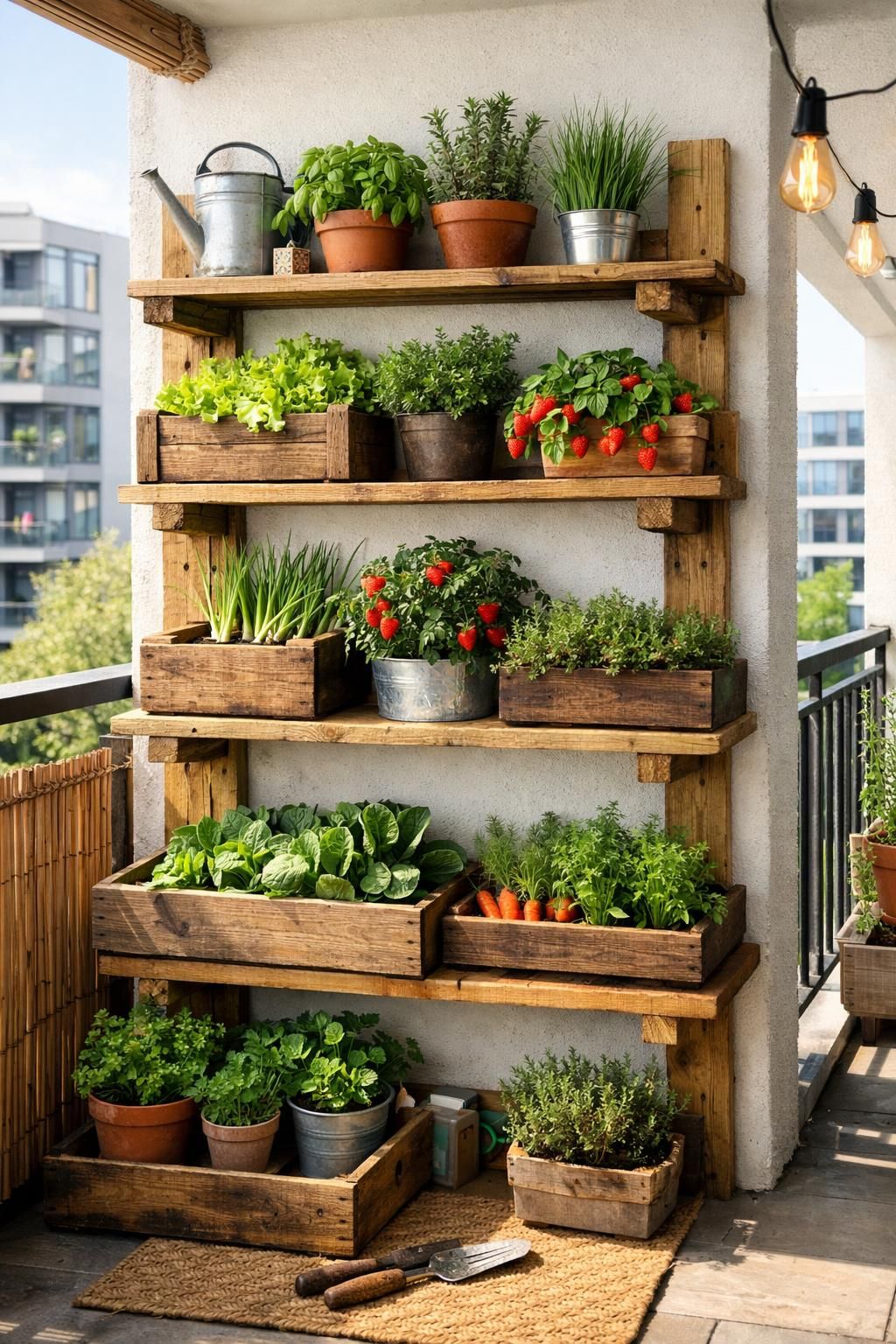 découvrez comment créer un potager vertical sur votre balcon pour cultiver vos légumes et herbes aromatiques facilement, même avec peu d'espace. guide diy simple et pratique.