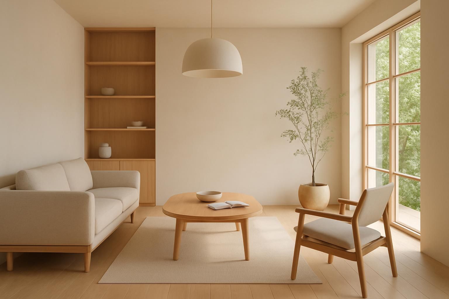 découvrez comment le minimalisme, le bois et la lumière naturelle se combinent pour créer des espaces chaleureux, épurés et harmonieux.